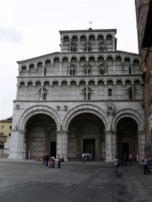 Lucca: le duomo
ou cathédrale San Martino

