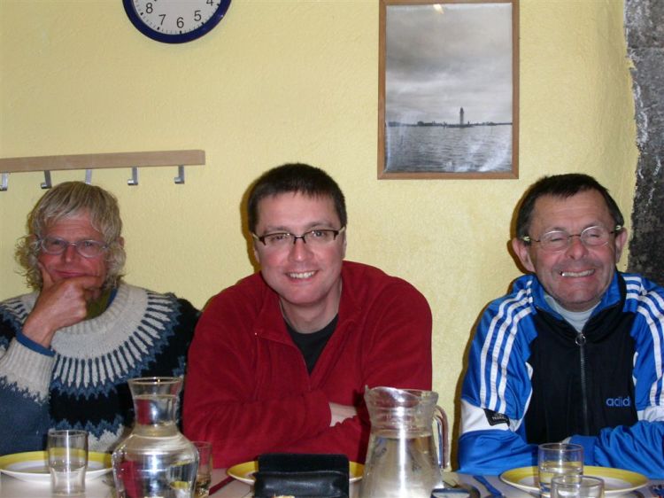 Eugéne, Yuri et Vonnick
(de gauche à droite).
