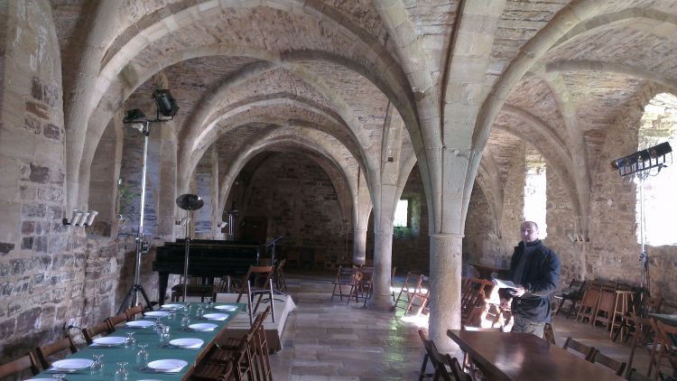 Le scriptorium de l'abbaye de Sylvanès
