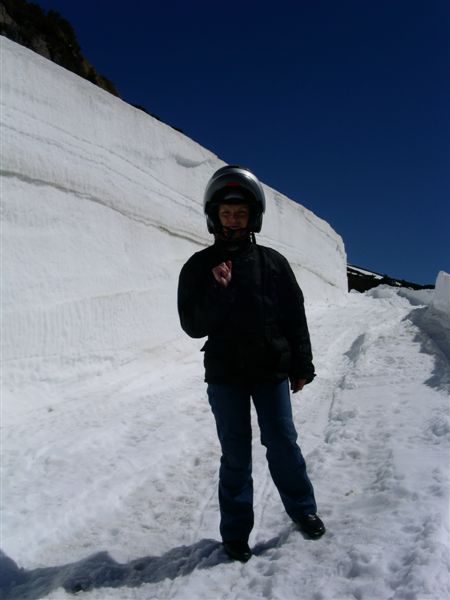 La neige au sommet du Col de Pailhères
