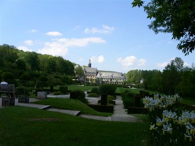 Les jardins de l'abbaye de Valloires
