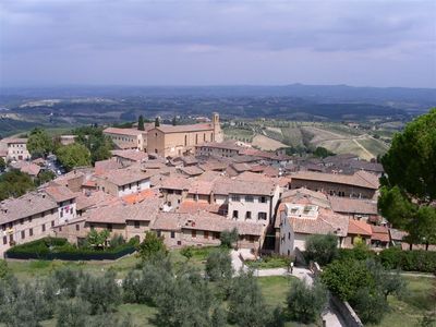 San Gimignano et ses fameux toits
